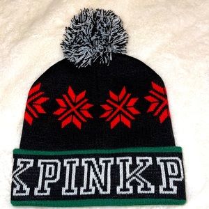 PINK Knit Hat